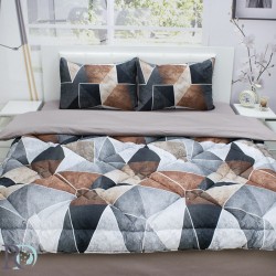Σετ Σεντόνια βαμβακοσατέν Geometric