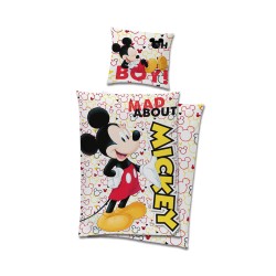 3D Σεντόνια Mickey Mouse Βαμβακοσατέν