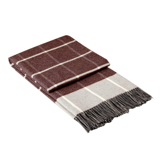 Υψηλής ποιότητας κουβέρτα καφέ