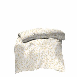 Παπλωματοθήκη Flowers Beige