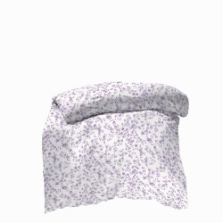 Παπλωματοθήκη Flowers Purple