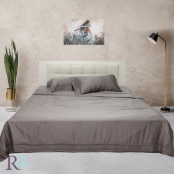 Σεντόνια Τενσέλ Grey με Καλοκαιρινό Πάπλωμα