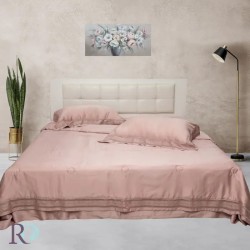 Σεντόνια Τένσελ Pink με Καλοκαιρινό Πάπλωμα