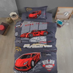 Παιδικά Σεντόνια 3D Racing – Σατενέ Ranforce
