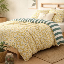 Διπλά Σεντόνια Ranforce με Κίτρινη Μαργαρίτα