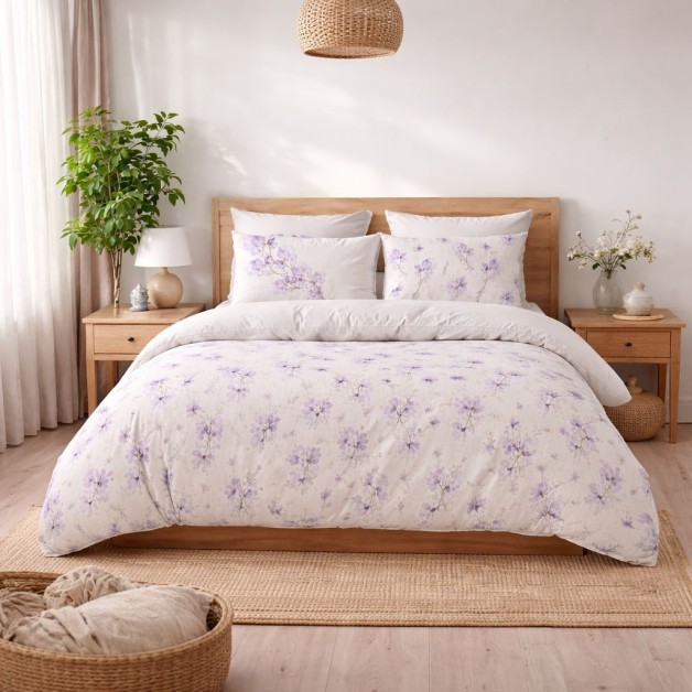 Σεντόνια ranforce Aroma για διπλό κρεβάτι