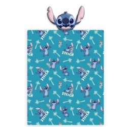 Κουβέρτα Stitch με Πουπουλένιο Μαξιλάρι Κάλυμμα