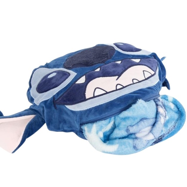 Κουβέρτα Stitch με Πουπουλένιο Μαξιλάρι Κάλυμμα