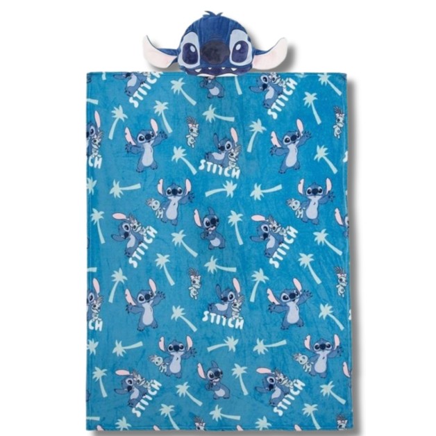 Κουβέρτα Stitch με Πουπουλένιο Μαξιλάρι Κάλυμμα