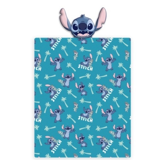 Κουβέρτα Stitch με Πουπουλένιο Μαξιλάρι Κάλυμμα